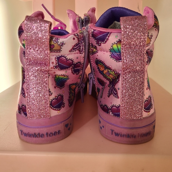 Skechers Twinkle Toes Hightops - Picture 6 of 7